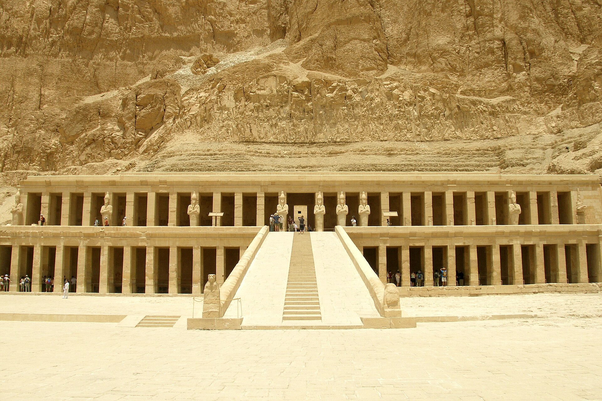 Hatshepsut temple terraces